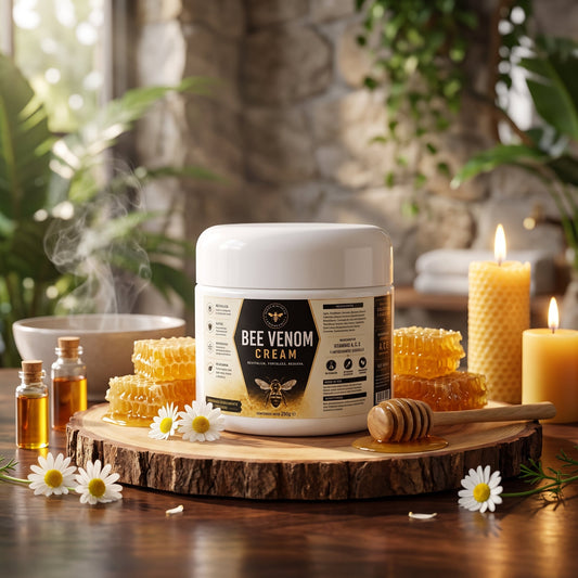 Crema Bee Venom 250g – Colágeno, Elastina y Vitaminas A, C, E